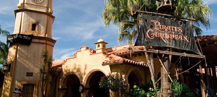 pirates of Caribbean ride